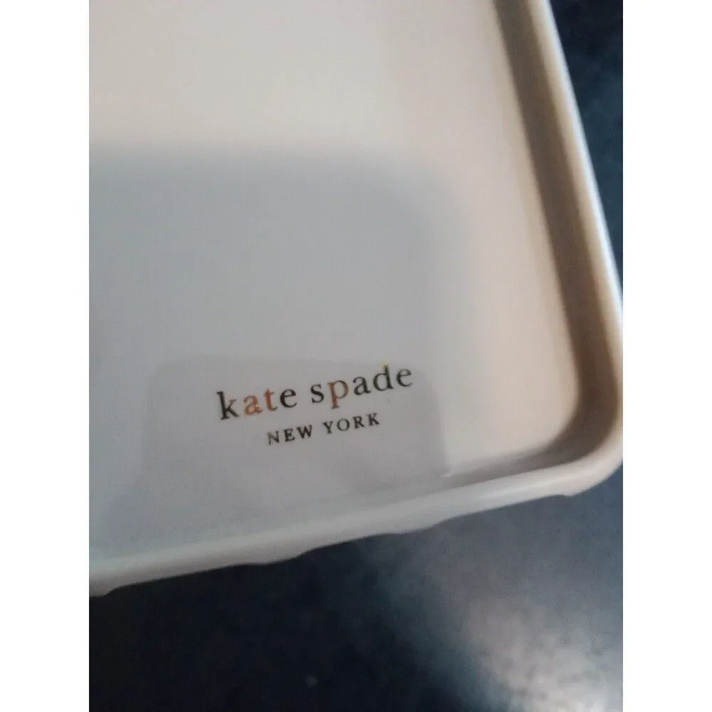 kate spade cell phone case breezy floral iPhone Xs tan pink polka dots & flower
